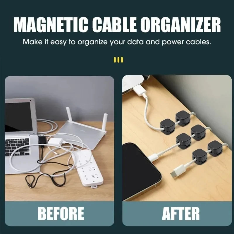 Magnetic Cable Clip Cable Holder
