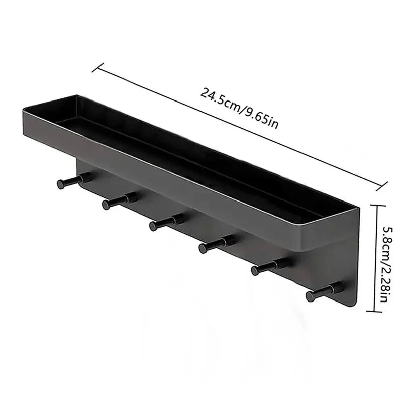 Key Holder For Wall Decor with Shelf