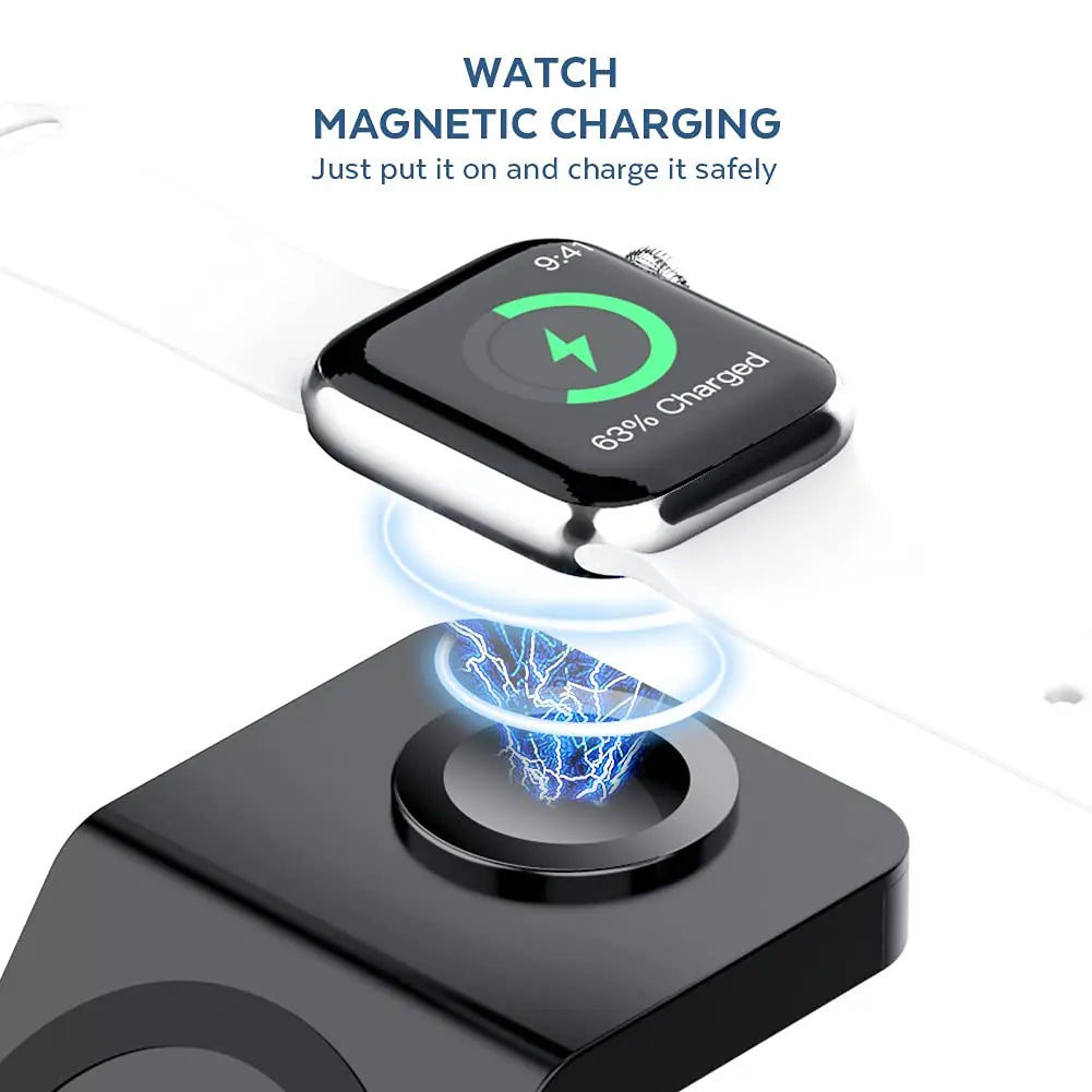 3-in-1 Magnetic Wireless Charger