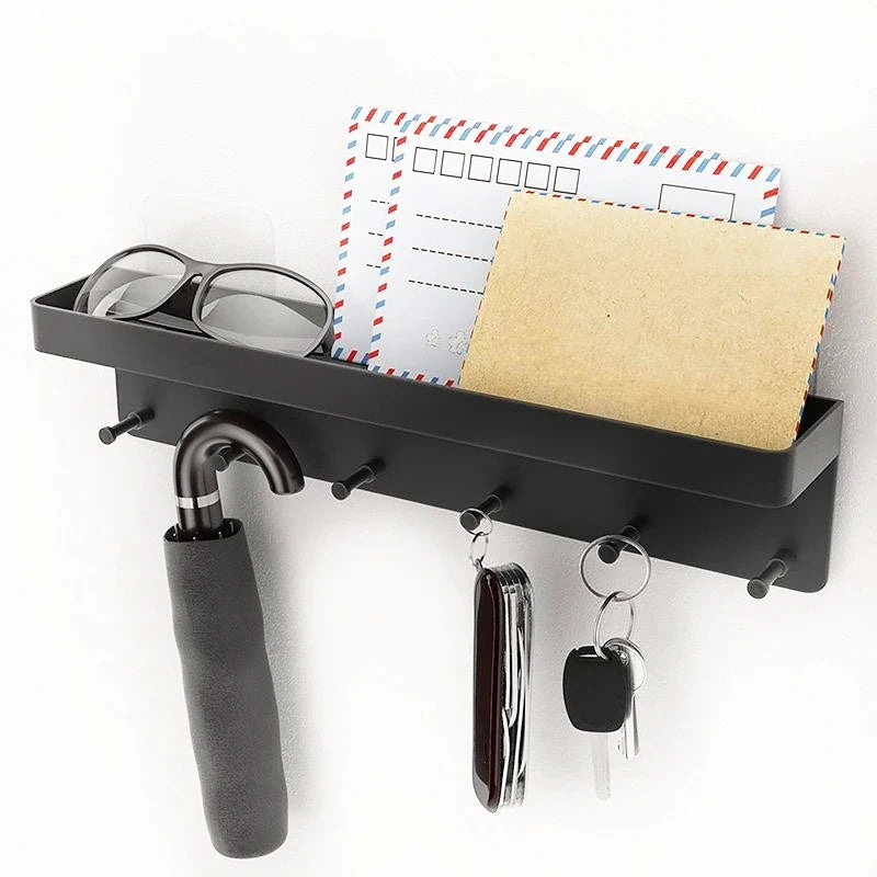 Key Holder For Wall Decor with Shelf
