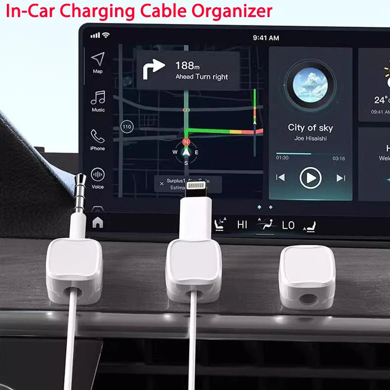 Magnetic Cable Clip Cable Holder