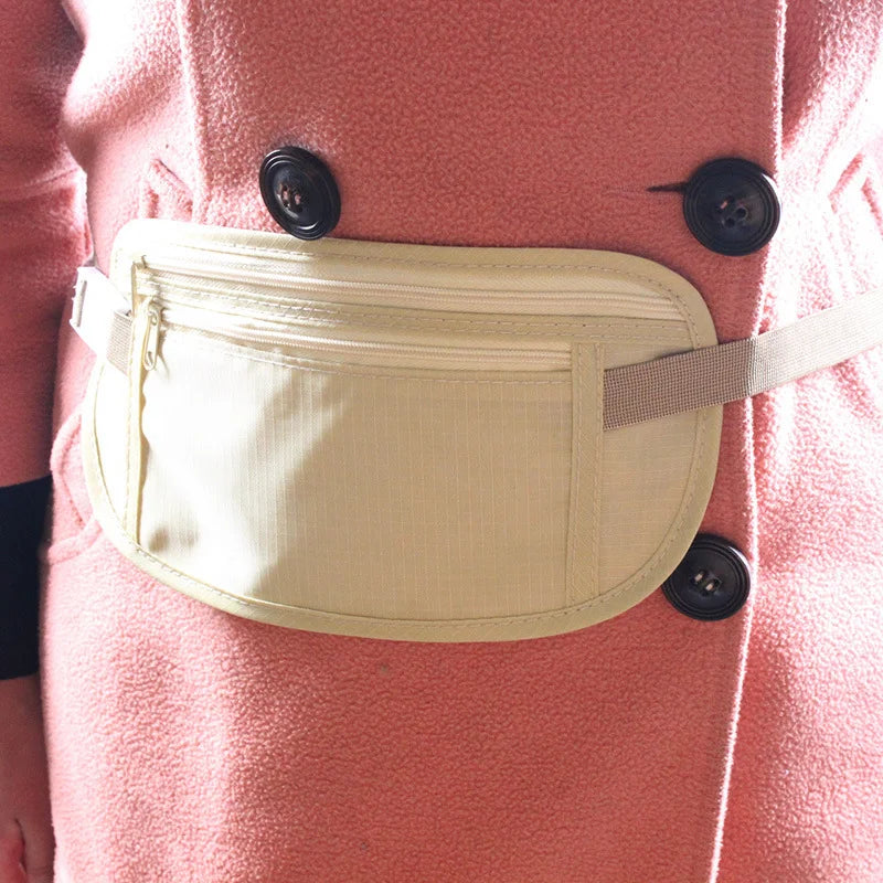 Invisible Travel Waist Bag for Travel
