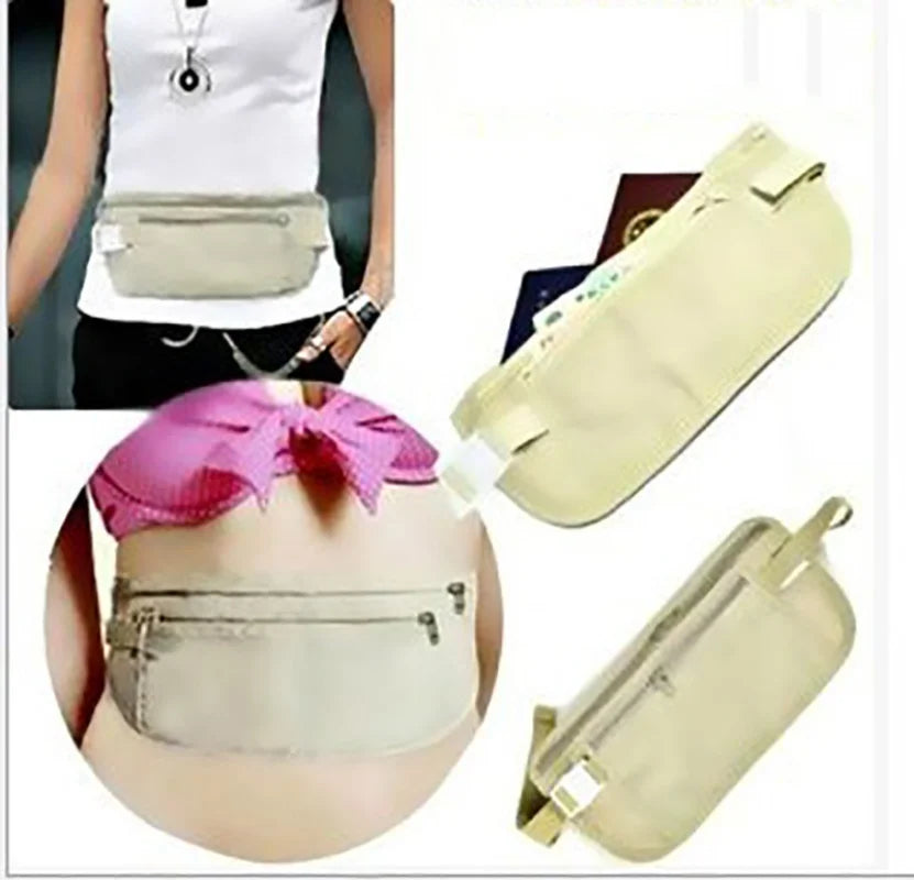 Invisible Travel Waist Bag for Travel